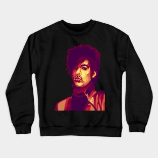 prince vintage pop art Crewneck Sweatshirt